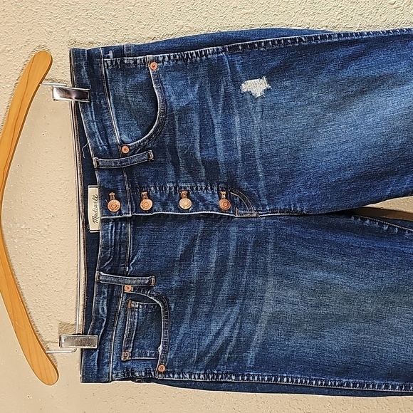 Madewell 10" High-Rise Skinny Jeans. - Picture 2 of 11